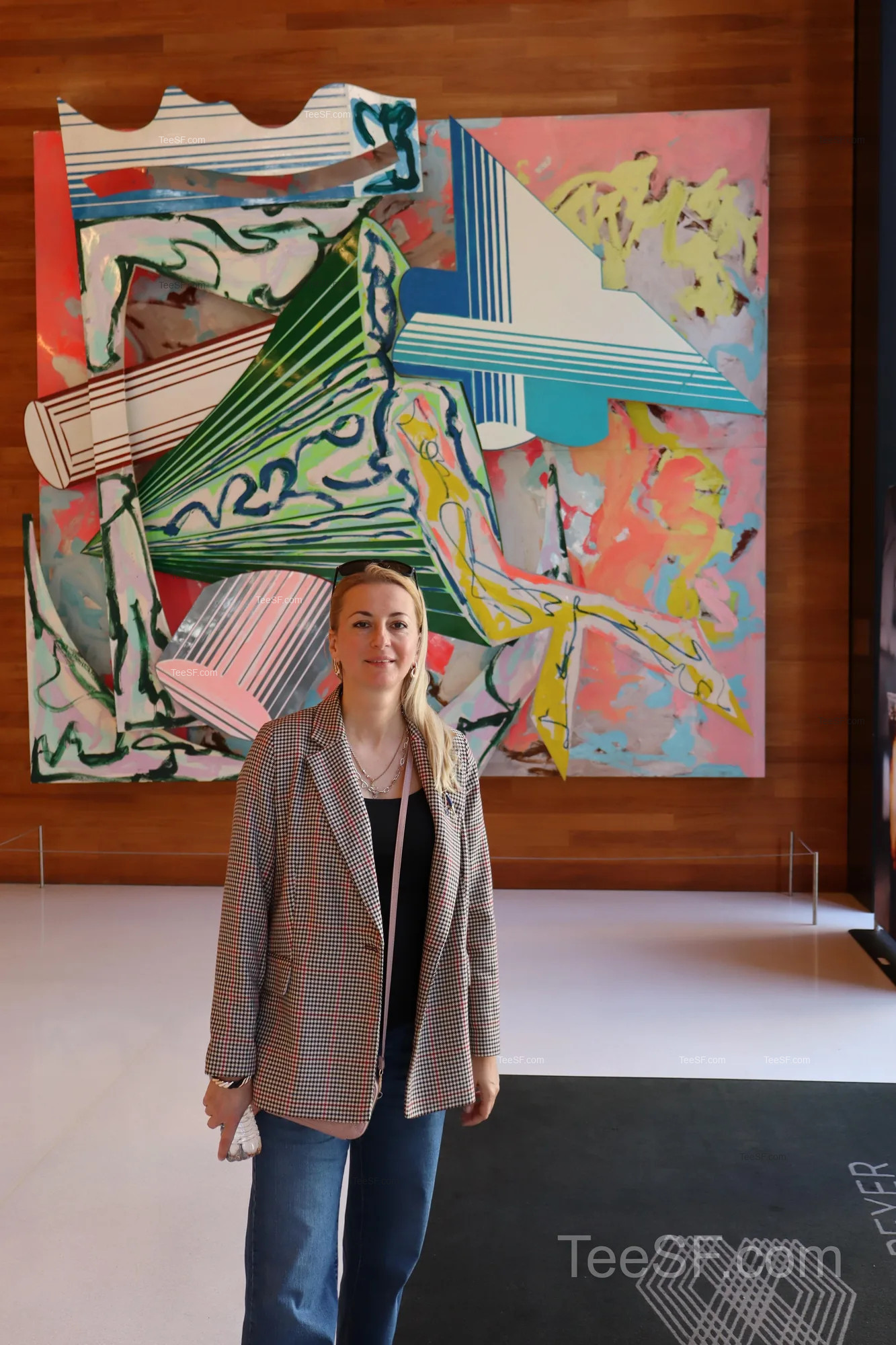 linkedin Office Colorful Art Portrait during a Stripe Sessions 2026 visit in San Francisco.